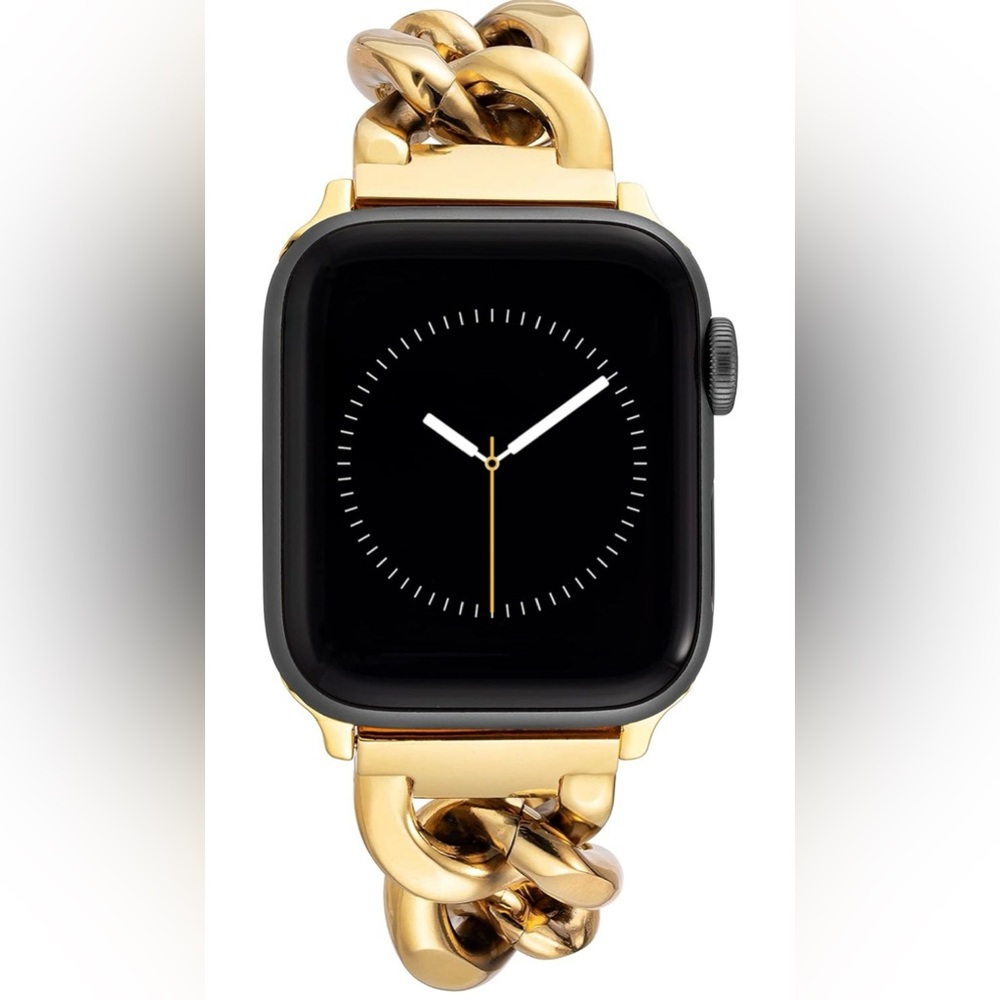Anne Klein Fashion Link Bracelet Band for Apple Watch 42/44/45/Ultra/Ultra 2